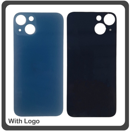 HQ OEM Συμβατό Με Apple iPhone 13, iPhone13 (A2633, A2482, A2631, A2634, A2635, iphone14,5) Premium Aftermarket Rear Back Battery Cover with Camera Big Hole Πίσω Κάλυμμα Πλάτη Καπάκι Μπαταρίας Blue Μπλε (Premium A+​)