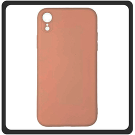 Θήκη Πλάτης - Back Cover, Silicone Σιλικόνη Ultra Thin Feather Pink Ροζ For iPhone XR