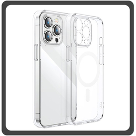Θήκη Πλάτης - Back Cover, Silicone Σιλικόνη Fine Hole TPU Magnetic Case Transparent Διάφανο For iPhone 11 Pro