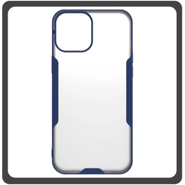 Θήκη Πλάτης - Back Cover, Silicone Σιλικόνη TPU-Rimmed Acrylic Protective Case Black Μαύρο For iPhone 14 Pro Max