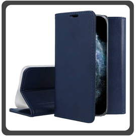 Θήκη Book, Leather Δερματίνη Print Wallet Case Blue Μπλέ For iPhone 12 Mini