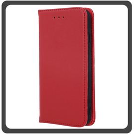 Θήκη Book, Leather Δερματίνη Print Wallet Case Red Κόκκινο For iPhone 12 Mini
