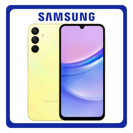 Samsung Galaxy A15 4G Dual SIM (4GB/128GB), Brand New Smartphone Mobile Phone Κινητό Yellow Κίτρινο