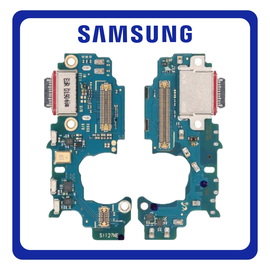 Γνήσια Original Samsung Galaxy Z Flip 3 5G (SM-F711B, SM-F711N) USB Type-C Charging Dock Connector Flex Sub Board, Καλωδιοταινία Υπό Πλακέτα Φόρτισης + Microphone Μικρόφωνο GH96-14630A (Service Pack By Samsung)