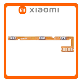 Γνήσια Original Xiaomi Redmi 12 4G (23053RN02A, 23053RN02Y) Power Key Flex Cable On/Off + Volume Key Buttons Καλωδιοταινία Πλήκτρων Εκκίνησης + Έντασης Ήχου (Service Pack By Xiaomi)