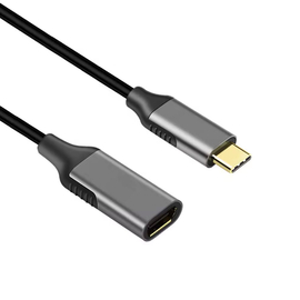 Adapter Detech, usb-c – dp 4k, 60hz, Black- 17837