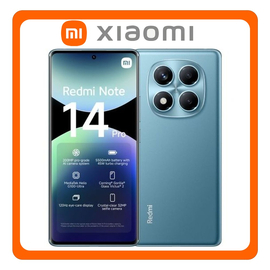 Xiaomi Redmi Note 14 Pro 4G Dual SIM (8GB/256GB), Brand New Smartphone Mobile Phone Κινητό Ocean Blue Μπλε