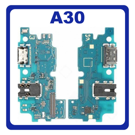 Γνήσιο Original Samsung Galaxy A30 A305 (SM-A305F, SM-A305FN, SM-A305G, SM-A305GN, SM-A305YN, SM-A3050, SM-A305N, SM-A305GT, SM-A305F/DS, SM-A305FN/DS, SM-A305G/DS, SM-A305GT/DS, SM-A305GN/DS) Καλωδιοταινία Φόρτισης SUB Charging Board (Charge Connector Dock Flex) + Mic Μικρόφωνο GH96-12435A (Service Pack By Samsung)