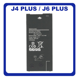 HQ OEM Συμβατό Για Samsung Galaxy J4+ (SM-J415F, SM-J415FN), J6+ EB-BG610ABE (SM-J610F, SM-J610F) Battery Μπαταρία Li-Ion 3300 mAh Bulk (Premium A+)