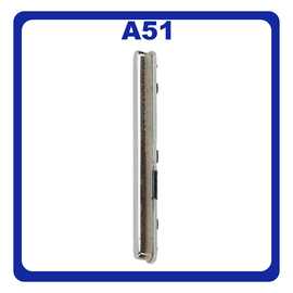 Γνήσια Original Samsung Galaxy A51, Galaxy A 51 (SM-A515F, SM-A515F/DSN, SM-A515F/DS) Power Key On/Off Πλήκτρo Εκκίνησης Prism Crush White Άσπρο GH98-45035A (Service Pack By Samsung)
