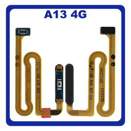 Γνήσια Original Samsung Galaxy A13 (SM-A135F, SM-A135F/DS, SM-A135M) Fingerprint Flex Sensor Αισθητήρας Δακτυλικού Αποτυπώματος Black Μαύρο GH96-15035A (Service Pack By Samsung)