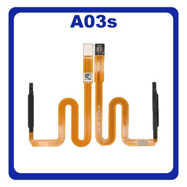 Γνήσια Original Samsung Galaxy A03s (SM-A037G, SM-A037U​) Fingerprint Flex Sensor Αισθητήρας Δακτυλικού Αποτυπώματος White Άσπρο GH81-21251A (Service Pack By Samsung)