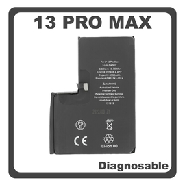 HQ OEM Συμβατό Με Apple iPhone 13 Pro Max (A2643, A2484, A2641) APLONG Battery Μπαταρία Li-Ion 4352 mAh Diagnosable Bulk (Premium A+) (1 Year Warranty Για Συνεργατες B2B)