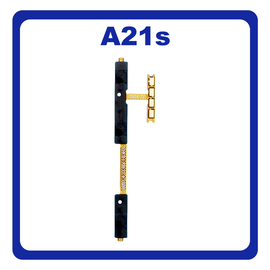 Γνήσια Original Samsung Galaxy A21s (SM-A217F, SM-A217F/DS) Power Key Flex Cable On/Off + Volume Key Buttons Καλωδιοταινία Πλήκτρων Εκκίνησης + Έντασης Ήχου GH59-15280A (Service Pack By Samsung)