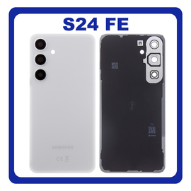 Γνήσια Original Samsung Galaxy S24 FE (SM-S721B, SM-S721B/DS) Rear Back Battery Cover Πίσω Καπάκι Πλάτη Μπαταρίας Gray Γκρι GH82-35832B (Service Pack By Samsung)