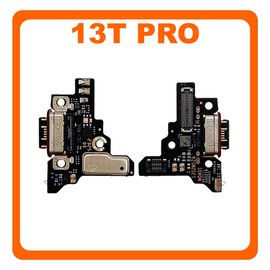 Γνήσια Original Xiaomi 13T Pro 5G (23078PND5G) USB Type-C Charging Dock Connector Flex Sub Board, Καλωδιοταινία Υπό Πλακέτα Φόρτισης + Microphone Μικρόφωνο 5600010M1200 (Service Pack By Xiaomi)