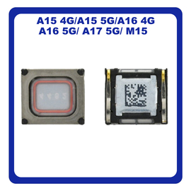 Γνήσια Original Samsung Galaxy A15 4G (SM-A155), / A15 5G (SM-A156), M15 (SM-M156), A16 4G (SM-A165), A16 5G (SM-A166) A17 5G (SM-A176) EarPiece Receiver Speaker Ακουστικό 3009-001737 (Service Pack By Samsung)