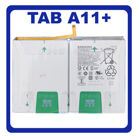 Γνήσια Original Samsung Galaxy Tab A11+, TAB A11 Plus 11" (SM-X230, SM-X236B) EB-BX236ABE Battery Μπαταρία 7040 mAh GH82-38815A (Service Pack By Samsung)
