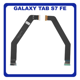 Γνήσια Original Samsung Galaxy Tab S7 FE (SM-T730, SM-T733) Main LCD Flex Cable Καλωδιοταινία Οθόνης GH59-15464A (Service Pack By Samsung)