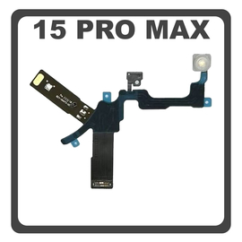Original For Γνήσιο Για Apple iPhone 15 Pro Max (A2849, A3105) Camera Flashlight Flex Cable Φλας (Pulled)
