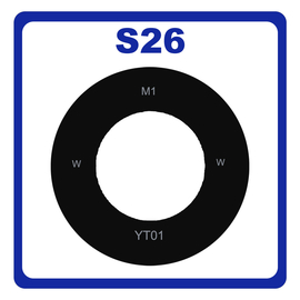 Γνήσια Original Samsung Galaxy S26 (SM-S942B, SM-S942B/DS), Rear Back Camera Lens Wide Πίσω Τζαμάκι Κάμερας GH64-10107A(Service Pack By Samsung)