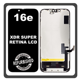 iPhone 16e, iPhone16e (A3212, A3409) Super Retina XDR OLED Οθόνη LCD Display Screen Assembly Οθόνη + Touch Screen Digitizer Μηχανισμός Αφής Black Μαύρο (Ref By Apple) (Lifetime Warranty Για Συνεργατες B2B)
