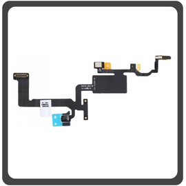 Original For Γνήσιο Για iPhone 12 (A2403, A2172), iPhone12 Pro (A2407, A234) Proximity Sensor Flex Cable Καλωδιοταινία Αισθητήρας Εγγύτητας + Microphone Μικρόφωνο (Pulled)