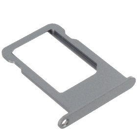 OEM Nano SIM Card Tray for iPhone 5s silver