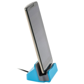 Docking Station Micro usb Charge-Data Blue
