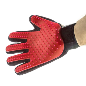 True Touch Five-Finger pet Glove Κόκκινο