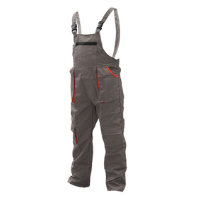 Φόρμα Εργασίας με Τιράντες one Size Grey
