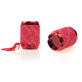 Φορητό Ηχείο Bluetooth Knit red