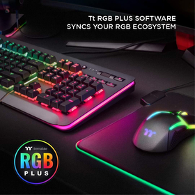 Thermaltake Μηχανικό Πληκτρολόγιο Rgb+