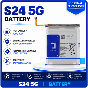 Original Samsung Galaxy S24 5G (SM-S921B, SM-S921B/DS) EB-BS921ABE Battery Li-Ion 3885 mAh GH82-33290A