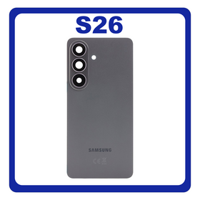 Γνήσια Samsung S942B Galaxy S26 (SM-S942B, SM-S942B/DS) Rear Back Battery Cover Πίσω Καπάκι Πλάτη Μπαταρίας Black Μαύρο GH82-39035A (Service Pack By Samsung)
