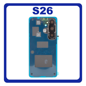 Γνήσια Samsung S942B Galaxy S26 (SM-S942B, SM-S942B/DS) Rear Back Battery Cover Πίσω Καπάκι Πλάτη Μπαταρίας Black Μαύρο GH82-39035A (Service Pack By Samsung)