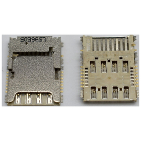 HQ OEM Samsung Galaxy S5 G900F, S5 Neo, G360 Core Prime, G361, G388F Sim Reader Θύρα Αναγνώστη Κάρτας Σίμ