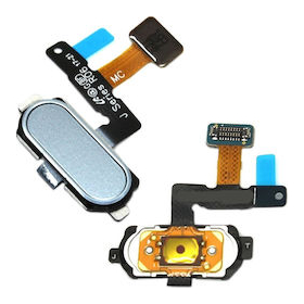 Γνήσιο Original Samsung SM-J710FN Galaxy J7 (2016), SM-J510FN Galaxy J5 (2016) - Home Button Κεντρικό Πλήκτρο Κουμπί + Flex Blue