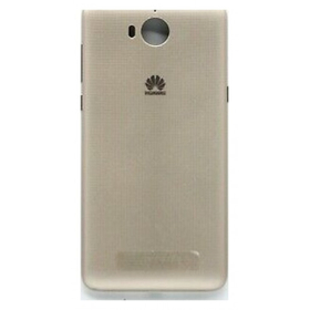 HQ OEM Huawei Y5 2017 (MYA-L03, MYA-L23, MYA-L02, MYA-L22, MYA-U29, MYA-L13) Battery Cover Καπάκι Μπαταρίας Gold