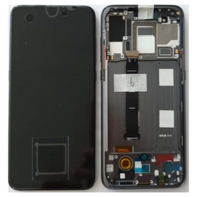 Γνήσιο Original Xiaomi Mi 9 Mi9 Amoled LCD Display Screen Οθόνη + Touch Screen Digitizer Μηχανισμός Αφής + Frame Πλαίσιο Black (Service Pack By Xiaomi)