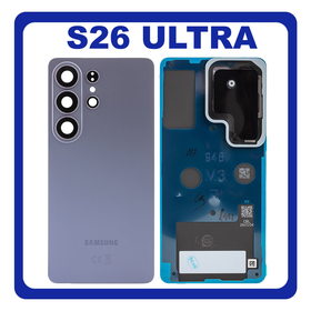 Γνήσια Samsung Galaxy S26 Ultra (SM-S948B, SM-S948B/DS) Rear Back Battery Cover Πίσω Καπάκι Πλάτη Μπαταρίας Violet Βιολετί GH82-38884C (Service Pack By Samsung)