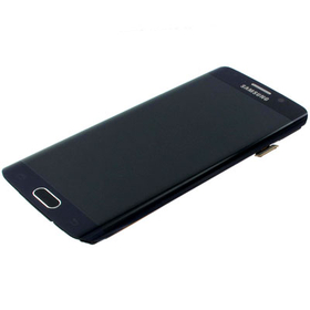 Γνήσια Original Samsung Galaxy S6 edge G925F G925 Οθόνη LCD Display Screen + Touch Screen DIgitizer Μηχανισμός Αφής + Πλαίσιο Frame Black GH97-17162A
