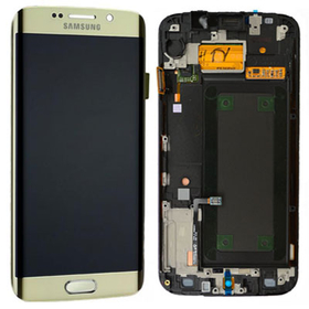 Γνήσια Original Samsung Galaxy S6 edge G925F G925 Οθόνη LCD Display Screen + Touch Screen DIgitizer Μηχανισμός Αφής + Πλαίσιο Frame Gold GH97-17162C Γνήσια Original Samsung Galaxy S6 edge G925F G925 Οθόνη LCD Display Screen + Touch Screen DIgitizer Μηχανισμός Αφής + Πλαίσιο Frame Gold GH97-17162C