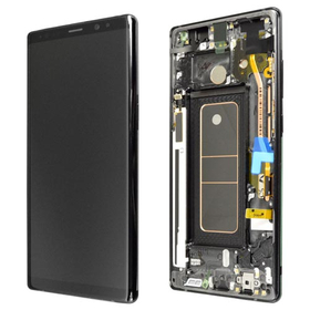 Γνήσια Original Samsung Galaxy Note 8 SM-N950F N950 Οθόνη LCD Display Screen + Touch Screen DIgitizer Μηχανισμός Αφής + Frame Πλαίσιο Black GH97-21065A​