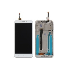 Γνήσια Original Xiaomi Redmi 4x LCD Display Οθόνη + Touch Screen Digitizer Μηχανισμός Αφής + Frame Πλαίσιο White