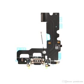 HQ OEM Iphone 7 Plus Καλωδιοταινία Φόρτισης (Charging Dock Flex) με Μικρόφωνο και Κεραία Black