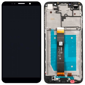 HQ OEM Huawei Y5 Prime 2018, Y5 2018 DRA-L02 DRA-L22 Y5 2018 DRA-LX2 Οθόνη LCD Display Screen + Touch Screen DIgitizer Μηχανισμός Αφής + Frame Πλαίσιο Black