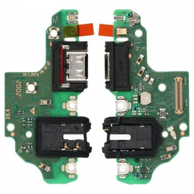 Γνήσιο Original Huawei Huawei P40 Lite (JNY-L21A / B L01A), Nova 6 SE (JNY-AL10 JNY-TL10), ΚΑΛΩΔΙΟΤΑΙΝΙΑ ΚΟΝΕΚΤΟΡΑ ΦΟΡΤΙΣΗΣ SUBBOARD TYPE-C CHARGING USB PLUG DOCK FLEX + MIC 02353LSV (SERVICE PACK BY HUAWEI)