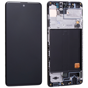 Γνήσια Original Samsung Galaxy A51 2020 (SM-A515F) Amoled Lcd Display Screen Οθόνη + Touch Screen Digitizer Μηχανισμός Αφής GH82-21669A (Service Pack By Samsung)