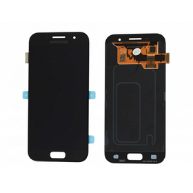 Γνήσια Original Samsung Galaxy A3 2017 SM-A320F A320 Οθόνη LCD + Touch Screen Μηχανισμός Οθόνης Αφής Black GH97-19732A